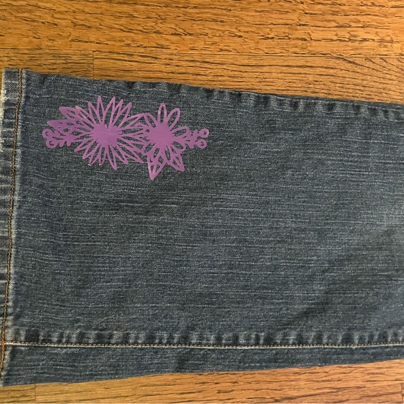 Lucky Brand Blue Flare Wide Leg Jeans Premium Denim - Picture 6 of 6